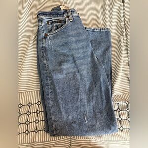 Abercrombie curve love 90s straight jean
